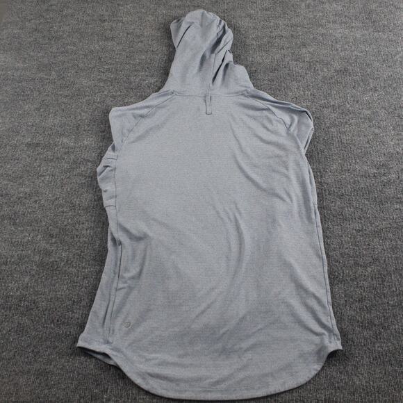 Lululemon Hoodie Men Medium Drysense License To Train Lightweight Blue Gym - Picture 3 of 7